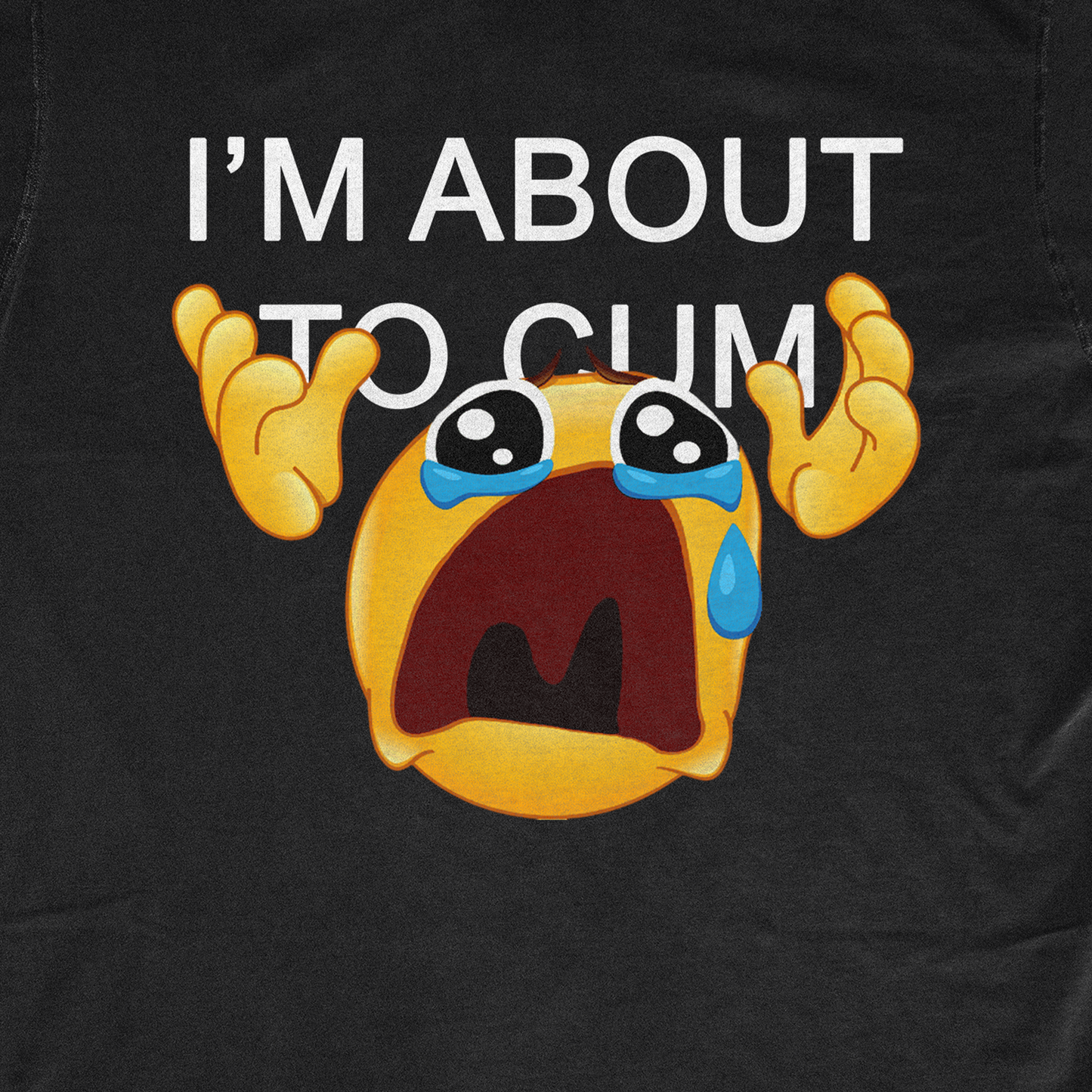 I'M ABOUT TO CUM