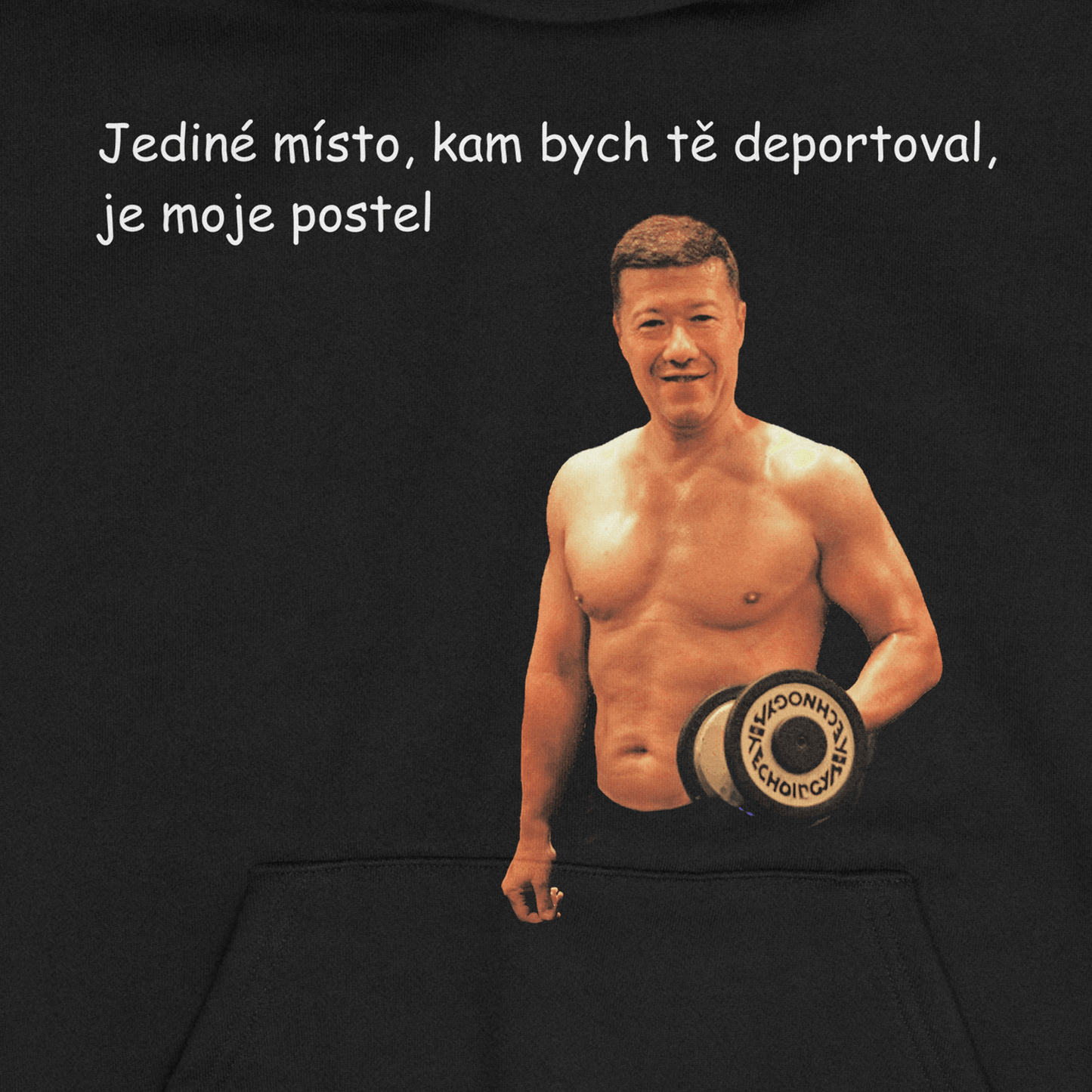 JEDINÉ MÍSTO KAM BYCH TĚ DEPORTOVAL - MIKINA