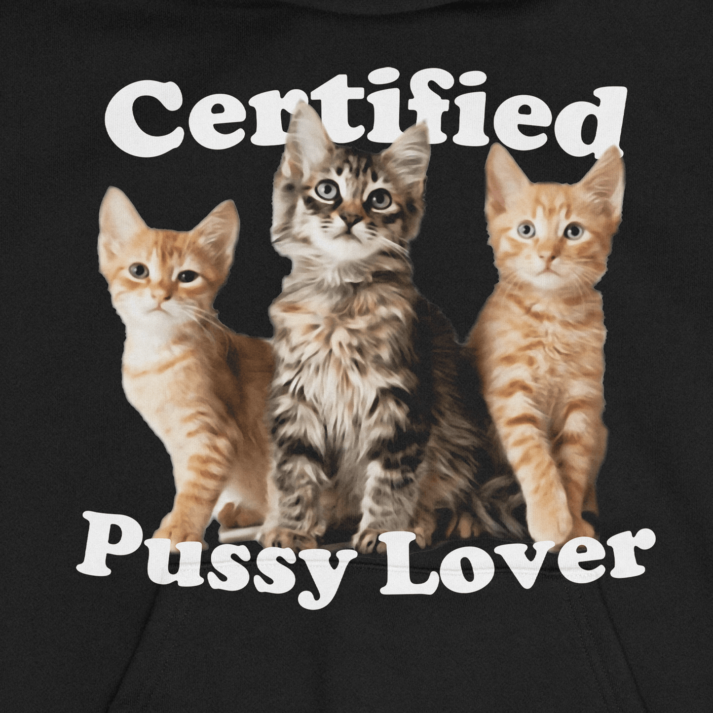CERTIFIED PUSSY LOVER - MIKINA