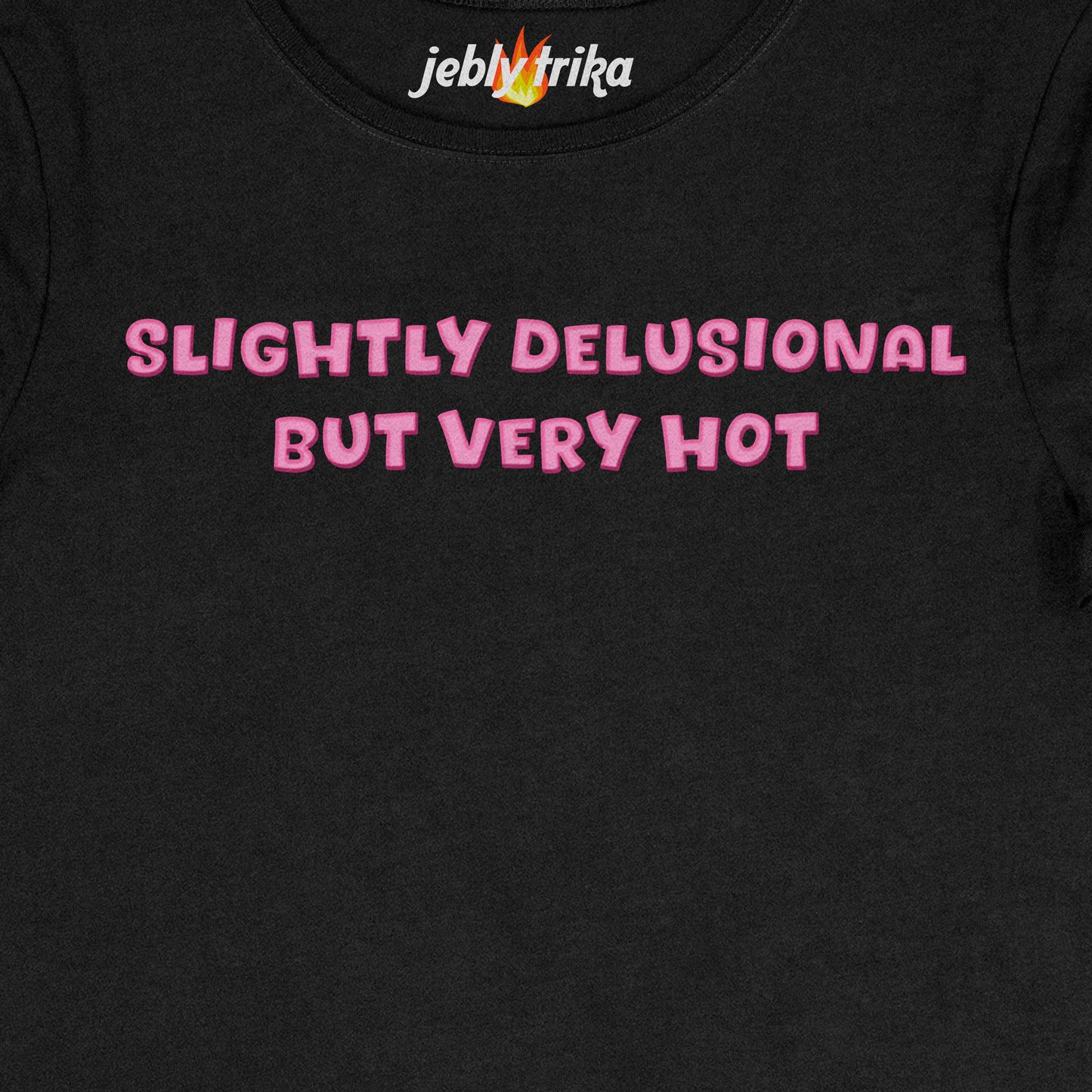 SLIGHTLY DELUSIONAL BUT VERY HOT - BABY TEE