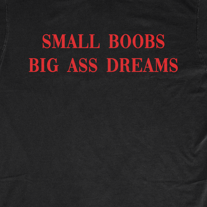 SMALL BOOBS BIG AS* DREAMS
