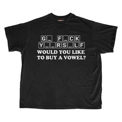 WOULD YOU LIKE TO BUY A VOWEL