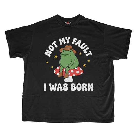 NOT MY FAULT I WAS BORN